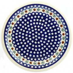 Large Plate 27 cm in 'blue...