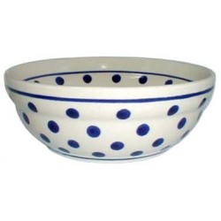 Bowl in 'polka dot' pattern